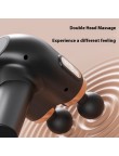 Double-headed deep tissue massage gun