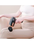 Double-headed deep tissue massage gun