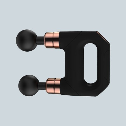 Double-headed deep fascia massage gun