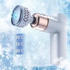 Hot and cold deep fascia electric massage gun