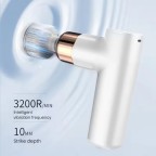 Hot and cold deep fascia electric massage gun