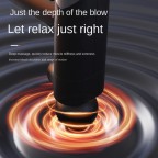 Thermosensitive deep muscle relaxation massage gun