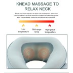 Electric U-shaped travel pillow automatic inflatable pillow