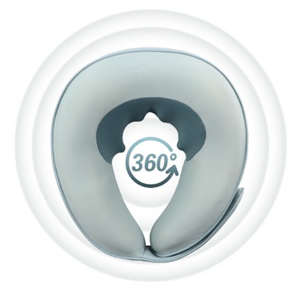 Electric U-shaped travel pillow automatic inflatable pillow