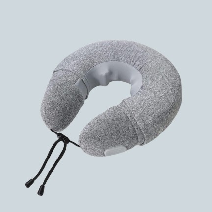 Portable Wireless Heated Neck and Shoulder Massage Pillow