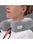 Portable Wireless Heated Neck and Shoulder Massage Pillow