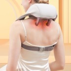 Smart Portable Shiatsu Neck Shoulder and Back Massage Pillow