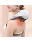 Smart Portable Shiatsu Neck Shoulder and Back Massage Pillow