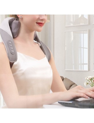 Smart Portable Shiatsu Neck Shoulder and Back Massage Pillow