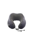 Portable electric heating memory neck pillow