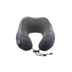 Portable electric heating memory neck pillow