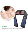 Multifunctional Heating Shiatsu Neck and Shoulder Massage Belt