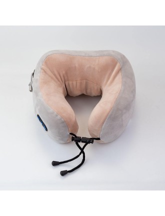 Relaxing massage pillow with heated neck