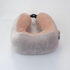 Relaxing massage pillow with heated neck