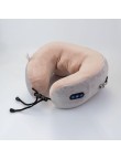 Relaxing massage pillow with heated neck