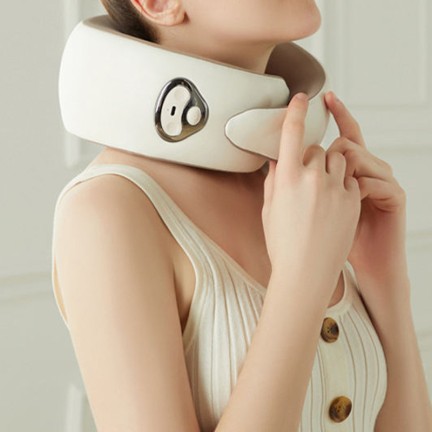 Portable Electric Vibrating U Neck Pillow