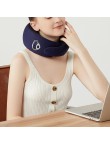 Portable Electric Vibrating U Neck Pillow
