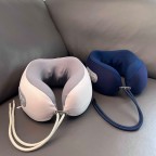 Infrared Heat Compress U-Shaped Massage Travel Pillow