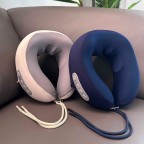 Infrared Heat Compress U-Shaped Massage Travel Pillow