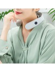 Intelligent temperature-controlled pulse neck massager