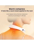 Intelligent precision-controlled wireless pulse neck massager