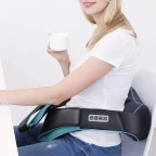 Deep Heat Shiatsu Neck and Back Massage Pillow