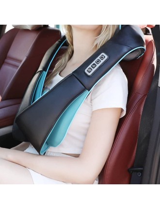 Deep Heat Shiatsu Neck and Back Massage Pillow