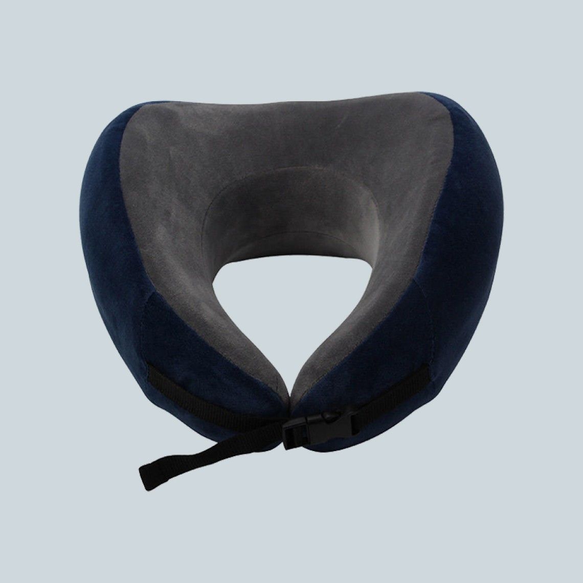 Polyester Portable Travel Memory Neck Pillow