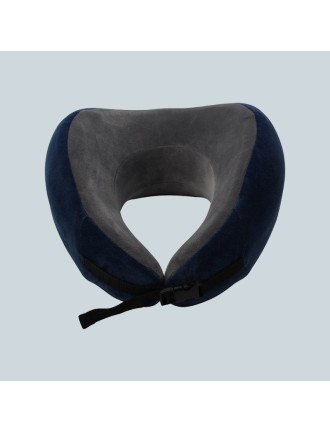 Polyester Portable Travel Memory Neck Pillow