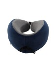 Polyester Portable Travel Memory Neck Pillow