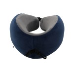 Polyester Portable Travel Memory Neck Pillow