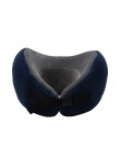 Polyester Portable Travel Memory Neck Pillow