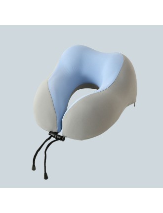 Travel pillow suitable for airplane, train and car