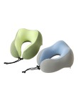 Travel pillow suitable for airplane, train and car