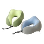 Travel pillow suitable for airplane, train and car