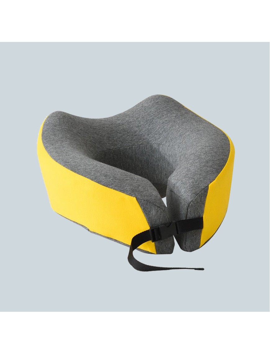 Knitted Memory Foam Neck Travel Pillow for Rest
