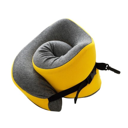 Knitted Memory Foam Neck Travel Pillow for Rest