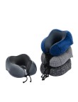 Knitted Memory Foam Neck for Airplane Sleep and Rest