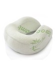 Bamboo Fiber Fabric U-Shaped Travel Neck Support Pillow