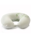 Soft and stylish bamboo fiber fabric travel neck pillow