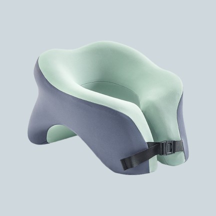 Soft slow rebound memory foam neck pillow