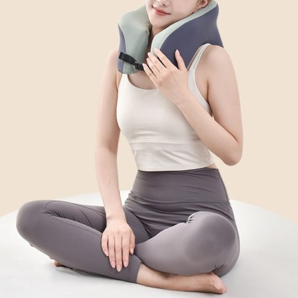 Soft slow rebound memory foam neck pillow