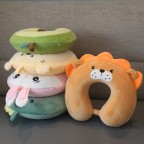 Bunny Avocado Neck Travel Pillow