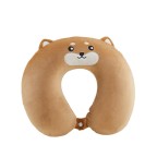 Cute embroidered memory foam neck pillow