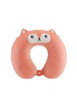 Cute embroidered memory foam neck pillow