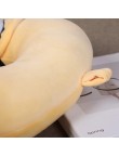 Cute design soft cartoon U-shaped neck pillow for sleeping