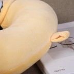 Cute design soft cartoon U-shaped neck pillow for sleeping