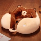 Cartoon U-shaped neck pillow memory foam slow rebound