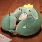 Cartoon U-shaped neck pillow memory foam slow rebound