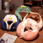Cartoon U-shaped neck pillow memory foam slow rebound